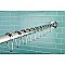 Kingston Brass SRK601 Edenscape 60"-72" Stainless Steel Adjustable Tension Shower Curtain Rod with Rings - Polished Chrome