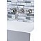 Kingston Brass KS8128ZX Millennium 2-Handle Wall Mount Bathroom Faucet, Brushed Nickel