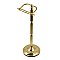 Kingston Brass CC2107 Georgian Freestanding Toilet Paper Holder - Brushed Brass