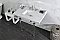 Kingston Brass LMS3630MASQ8 Pemberton 36" Carrara Marble Console Sink with Acrylic Legs, Marble White/Brushed Nickel