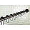 Kingston Brass SRK605 Edenscape 60"-72" Stainless Steel Adjustable Tension Shower Curtain Rod with Rings - Oil Rubbed Bronze