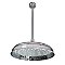 Kingston Brass K225K21 10" Showerhead with 17" Ceiling Mounted Shower Arm - Polished Chrome