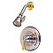 Kingston Brass KB639SO Magellan Shower Only for KB639 - Brushed Nickel/Polished Brass