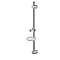 Kingston Brass KX2528SG Vilbosch 24" Slide Bar with Soap Dish and Hand Shower Holder, Brushed Nickel
