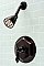 Kingston Brass VB4635PKLSO Metropolitan Onyx Shower Faucet Only with Lever Handle - Oil Rubbed Bronze