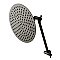 Kingston Brass CK136K5 Victorian Showerhead and High Low Adjustable Arm In Retail Packaging - Oil Rubbed Bronze