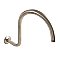 Kingston Brass K114C8 Restoration 14" Shower Arm with Flange - Brushed Nickel