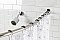 Kingston Brass CC7211 Edenscape 72" Stainless Steel Single Curved Shower Curtain Rod - Polished Chrome