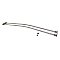 Kingston Brass CCD2176 Edenscape 60"-72" Stainless Steel Adjustable Double Curved Shower Curtain Rod - Polished Nickel