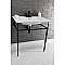 Fauceture LBT31227W34 Continental 31-Inch Ceramic Vanity Top, 4-Inch, 3-Hole, White