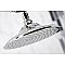 Kingston Brass K136K6 Shower Scape Shower Head with Adjustable Shower Arm - Polished Nickel