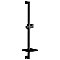 Kingston Brass KX8260 Claremont 24" Shower Slide Bar with Soap Dish, Matte Black