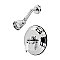 Kingston Brass KB3631PLSO Restoration Pressure Balanced Shower Faucet - Polished Chrome