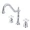 Kingston Brass KB1791PXLS Widespread Kitchen Faucet - Polished Chrome