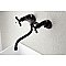 Kingston Brass KS116ORB Essex Two Handle Wall Mount Bathroom Faucet, Oil Rubbed Bronze