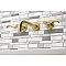 Kingston Brass KS8127DFL NuWave 2-Handle Wall Mount Bathroom Faucet, Brushed Brass