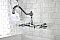 Kingston Brass KS3241PL Vintage Wall Mount Bathroom Faucet, Polished Chrome