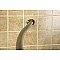 Kingston Brass CC3178 Edenscape 47"-60" Stainless Steel Adjustable Curved Shower Curtain Rod - Brushed Nickel