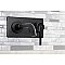Kingston Brass KS8110CTL Single-Handle Wall Mount Bathroom Faucet, Matte Black