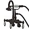 Kingston Brass CC303T5 Vintage Adjustable Center Wall Mount Tub Faucet, Oil Rubbed Bronze