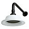 Kingston Brass P60ORBCK Victorian Sunflower Shower Head with 12-Inch Shower Arm - Oil Rubbed Bronze