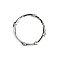 Rustproof Decorative Shower Curtain Rings - Chrome