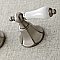 Kingston Brass KS4128PL Metropolitan 2-Handle Wall Mount Bathroom Faucet, Brushed Nickel