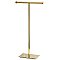 Kingston Brass CC8102 Claremont Freestanding Toilet Paper Stand - Polished Brass