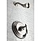 Kingston Brass KB2638NLSO Shower Only - Brushed Nickel