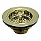 Kingston Brass KBS1002 Kitchen Sink Basket Strainer, Polished Brass