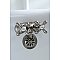 Kingston Brass CC47T8 Vintage 3-3/8-Inch Wall Mount Tub Faucet, Brushed Nickel