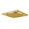 Kingston Brass KX8227 Claremont 12" Square Shower Head - Brushed Brass