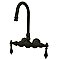 Kingston Brass CC1T5 Vintage 3-3/8-Inch Wall Mount Tub Faucet, Oil Rubbed Bronze