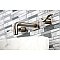 Kingston Brass KS6128DFL NuWave Two-Handle Wall Mount Bathroom Faucet, Brushed Nickel