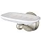 Kingston Brass BA1165SN Vintage Wall-Mount Soap Dish, Brushed Nickel