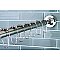 Kingston Brass SCC3111 Edenscape 60"-72" Stainless Steel Adjustable Tension Shower Curtain Rod with Rings - Polished Chrome