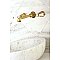Kingston Brass KS7123BPL 8-Inch Center Wall Mount Bathroom Faucet, Antique Brass
