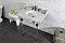 Kingston Brass LMS30MA5 Pemberton 30" Carrara Marble Console Sink with Acrylic Legs, Marble White/Oil Rubbed Bronze