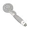 Kingston Brass K511AW Kaiser 5-Function Hand Shower - White/Grey