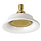 Kingston Brass P60SB Victorian Ceramic Shower Head - Brushed Brass