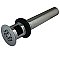 Kingston Brass KB5001 Grid Bathroom Sink Drain with Overflow, 17 Gauge, Polished Chrome
