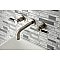 Kingston Brass KS8128DKL Kaiser 2-Handle Wall Mount Bathroom Faucet, Brushed Nickel