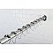 Kingston Brass SRK601 Edenscape 60"-72" Stainless Steel Adjustable Tension Shower Curtain Rod with Rings - Polished Chrome