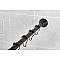 Kingston Brass KSR115 Edenscape 60"-72" Stainless Steel Adjustable Tension Shower Curtain Rod with Rings - Oil Rubbed Bronze